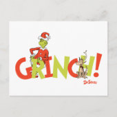 Grinch! Character Logo Graphic Briefkaart (Voorkant)
