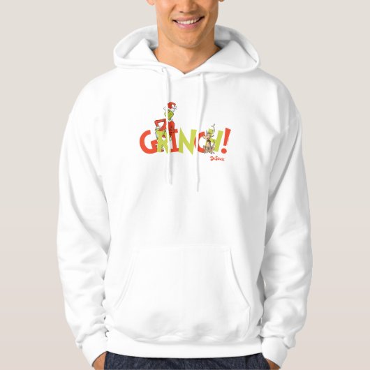 Grinch! Character Logo Graphic Hoodie (Voorkant)