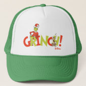 Grinch! Character Logo Graphic Trucker Pet (Voorkant)