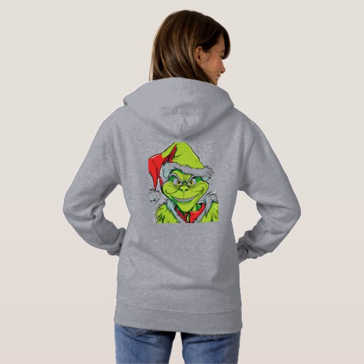  grinch  chrismas  hoodie (Achterkant volledig)