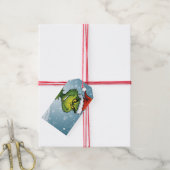 Grinch Christmas Cadeaulabel (Met Touw)