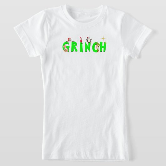 Grinch Christmas T-shirt (Laagn)