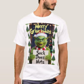 Grinch Christmas T-Shirt Merry Christmas T-shirt (Voorkant)