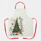 Grinch Christmas Tree Schort (Voorkant)