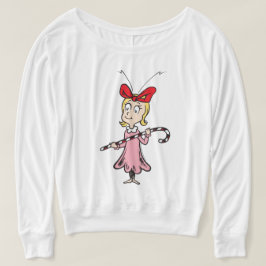 Grinch Cindy-Lou Who - Holding Candy Cane T-shirt