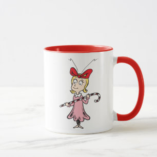Grinch Cindy-Lou Who - Houdt snoepriet vast Mok