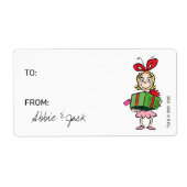 Grinch - Cindy-Lou Wie | Kerstmis - van Etiket (Voorkant)