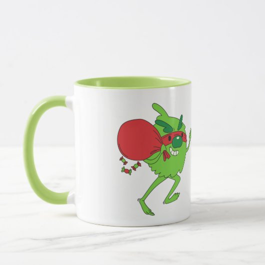 Grinch Coffee Mok (Links)
