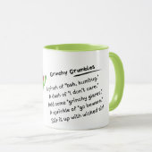 Grinch Coffee Mok (Voorkant rechts)