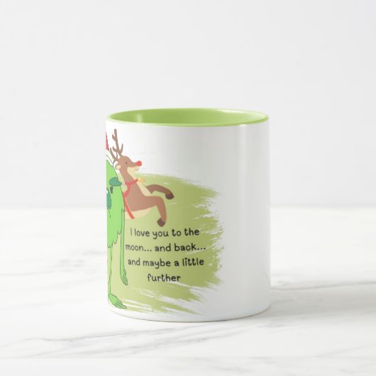 Grinch Coffee Mok - Een kant van Sass (Midden)