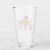 Grinch Crew in Pink Valentine's Portrait Glas (Achterkant)