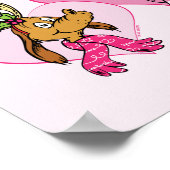 Grinch Crew in Pink Valentine's Portrait Poster (Hoek)