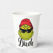 Grinch | De Dude Papieren Bekers (Voorkant)