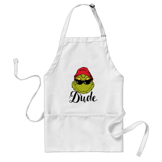 Grinch | De dude Standaard Schort (Voorkant)