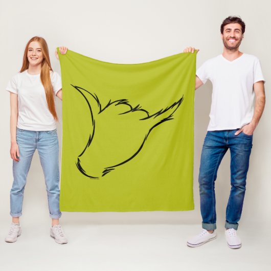 Grinch | De Gemene Machine T-Shirt Fleece Deken (In situ)