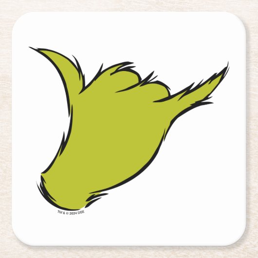 Grinch | De Gemene Machine T-Shirt Kartonnen Onderzetters (Voorkant)