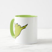 Grinch | De Gemene Machine T-Shirt Mok (Voorkant links)