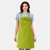 Grinch | De Gemene Machine T-Shirt Schort (Gedragen)