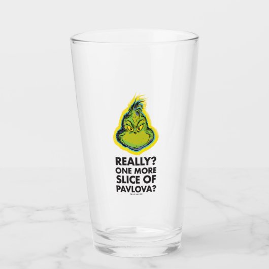 Grinch | Echt? Nog Eén Plak Pavlova? Glas (Voorkant)