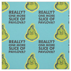 Grinch Echt? Nog één plak pavlova? Qu Stof