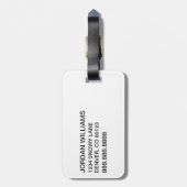 Grinch | Everything is Fine Bagagelabel (Achterkant verticaal)