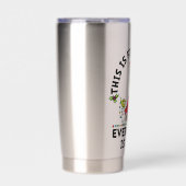 Grinch | Everything is Fine Geïsoleerde Drinkbeker (Voorkant)