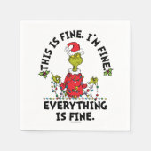 Grinch | Everything is Fine Servet (Voorkant)