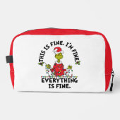 Grinch | Everything is Fine Toilettasje (Voorkant)