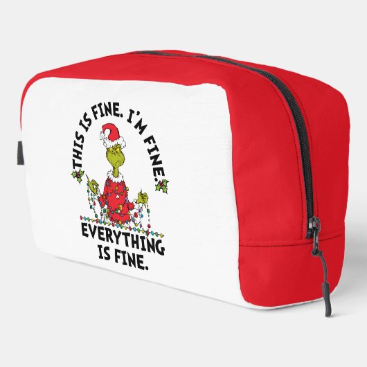 Grinch | Everything is Fine Toilettasje (Rechterhoek)