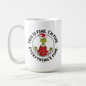 Grinch | Everything's Fine Koffiemok (Links)