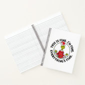 Grinch | Everything's Fine Notitieboek (Binnen)