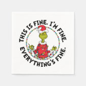 Grinch | Everything's Fine Servet (Voorkant)