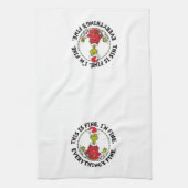 Grinch | Everything's Fine Theedoek (Verticaal)