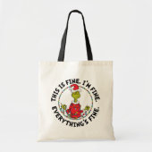 Grinch | Everything's Fine Tote Bag (Voorkant)