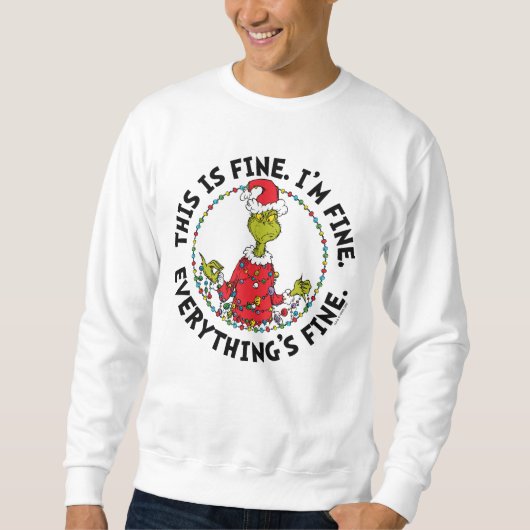 Grinch | Everything's Fine Trui (Voorkant)