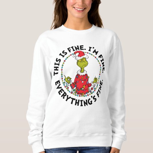 Grinch | Everything's Fine Trui (Voorkant)