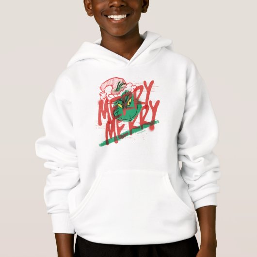 Grinch | Feestelijke Grunge Grafiek (Voorkant)
