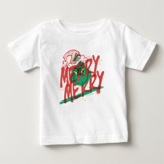Grinch | Feestelijke Grunge Grafiek (Voorkant)