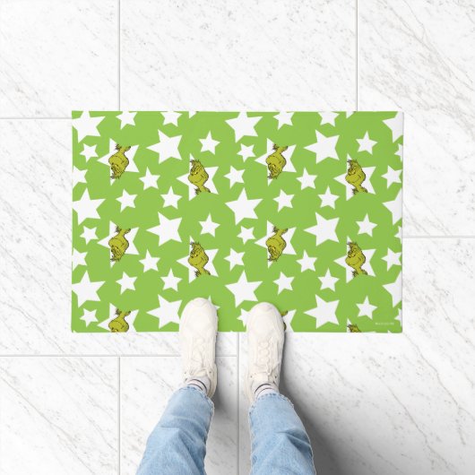 Grinch gluurde sterpatroon deurmat (Binnen)