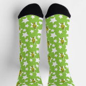 Grinch gluurde sterpatroon sokken (Top)