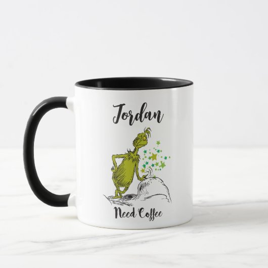 Grinch | Grappige 'Koffie Nodig' Op Maat Mok (Links)