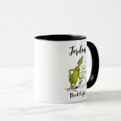 Grinch | Grappige 'Koffie Nodig' Op Maat Mok (Voorkant rechts)