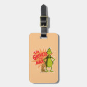 Grinch | Grinch & Max Starburst Bagagelabel (Voorkant verticaal)