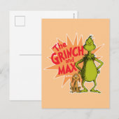 Grinch | Grinch & Max Starburst Briefkaart (Voorkant / Achterkant)