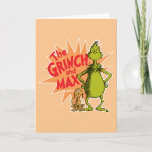 Grinch Grinch & Max Starburst Kaart
