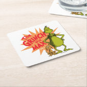 Grinch | Grinch & Max Starburst Kartonnen Onderzetters (Schuin)