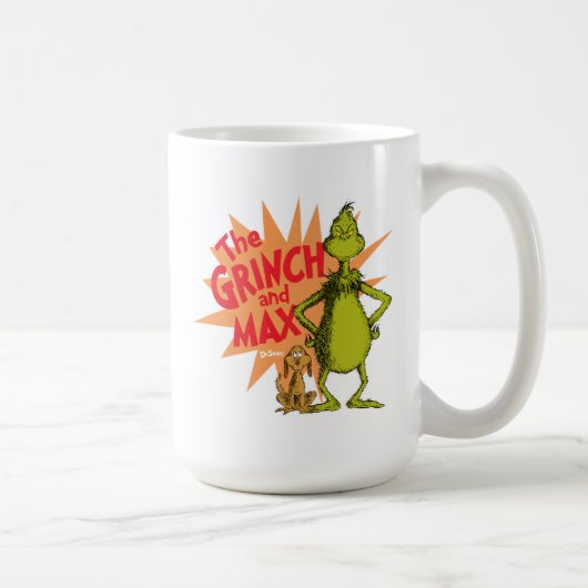 Grinch | Grinch & Max Starburst Koffiemok (Rechts)