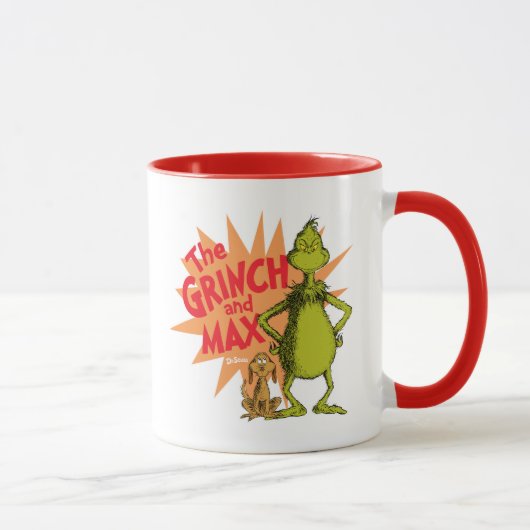 Grinch | Grinch & Max Starburst Mok (Rechts)