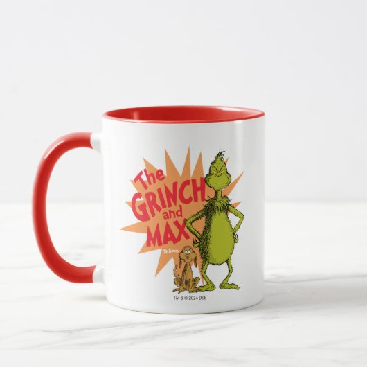 Grinch | Grinch & Max Starburst Mok (Links)