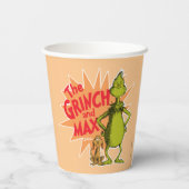 Grinch | Grinch & Max Starburst Papieren Bekers (Achterkant)